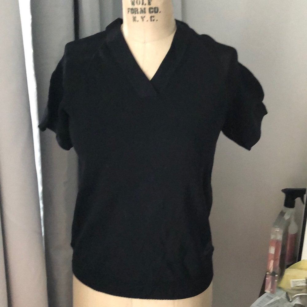 Nike Tech V neck mesh top